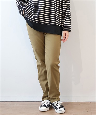 【L～６L】裏起毛 ストレッチ レギンスパンツ(63カーキ-６Ｌ-0340884-63-342)