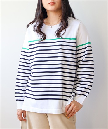 【Ｌ～５L】ニット バスク シャツ(01オフ-５Ｌ-0341501-01-041)