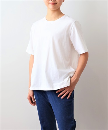 【L～6L】【接触冷感】 ベーシック Tシャツ(01オフ-５Ｌ-0342483-01-041)