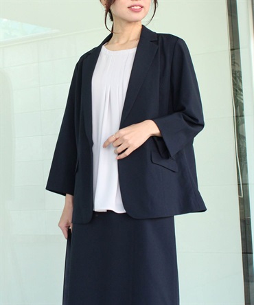 【L～5L】【接触冷感･吸汗速乾】 セットアップ ジャケット