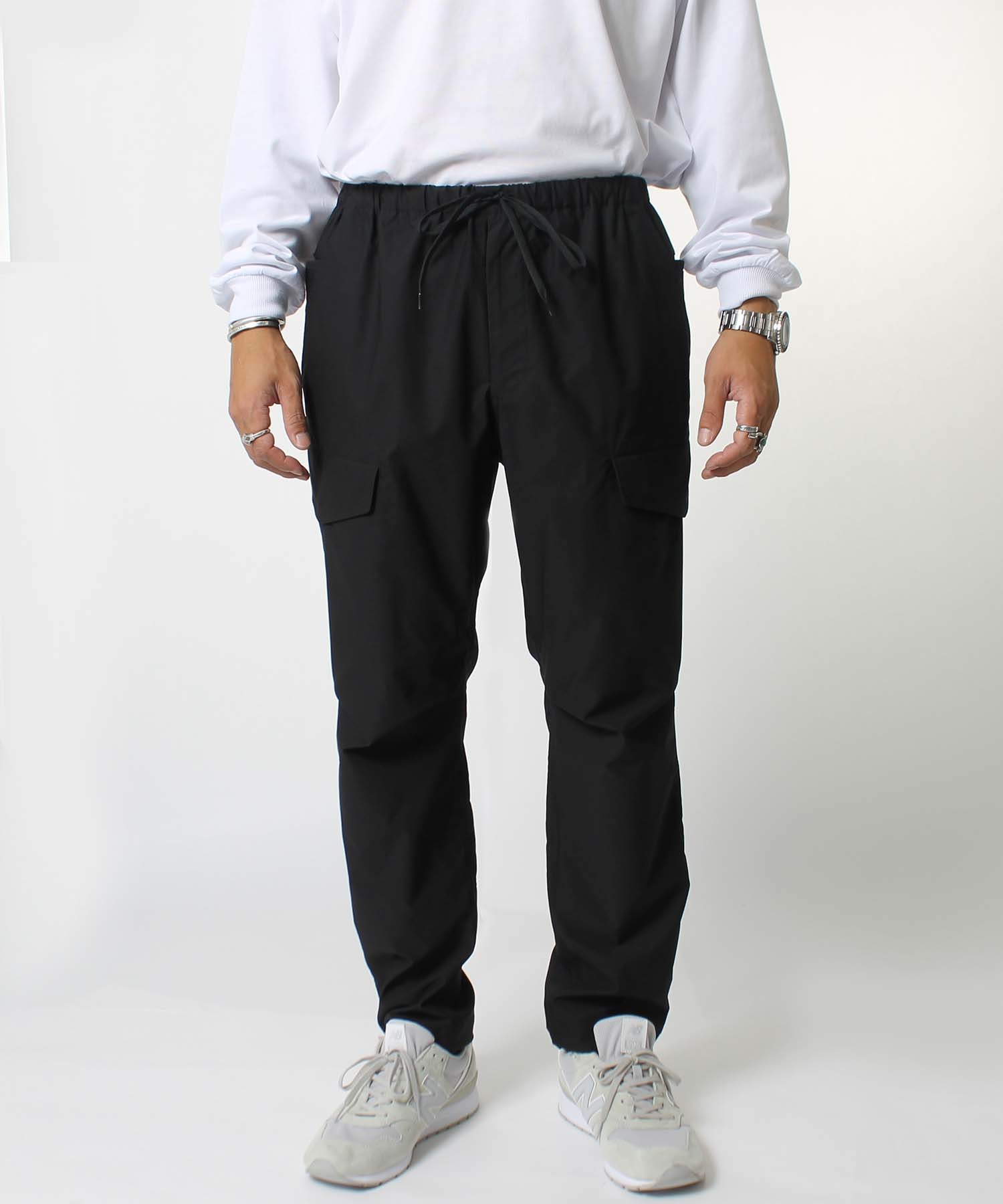 Tapered 6P Cargo Pants　テーパード6Pカーゴパンツ(00ブラック-Ｍ-0880903-00-031)