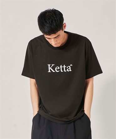 Print S/S Tee  プリント半袖Tシャツ(00ブラック-Ｍ-0882004-00-031)